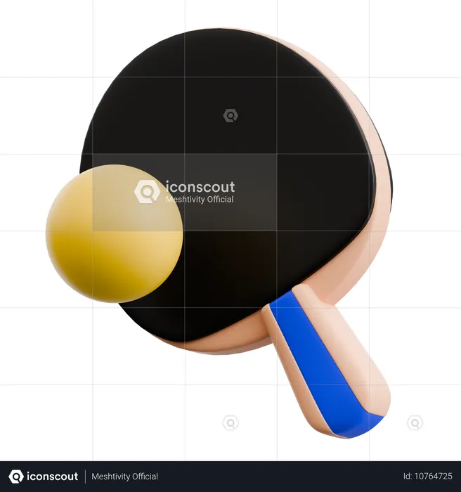 Table tennis  3D Icon