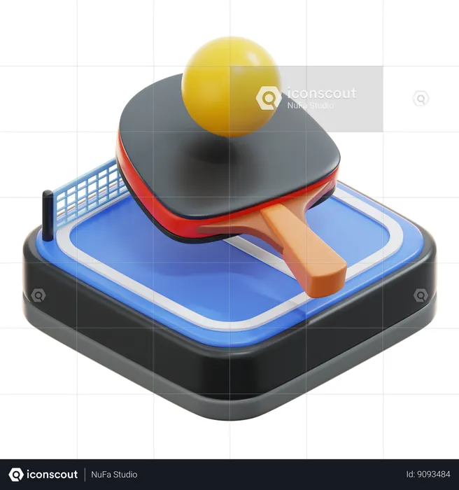 Table tennis  3D Icon