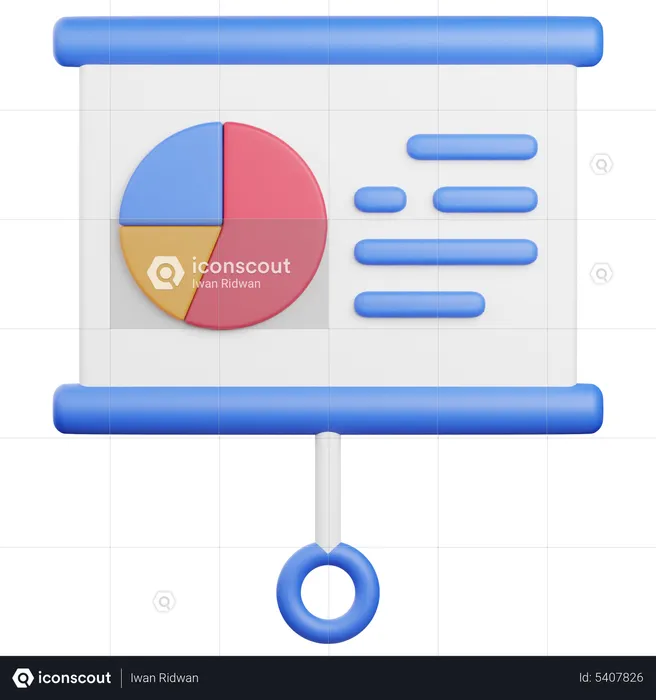 Tableau de présentation  3D Icon