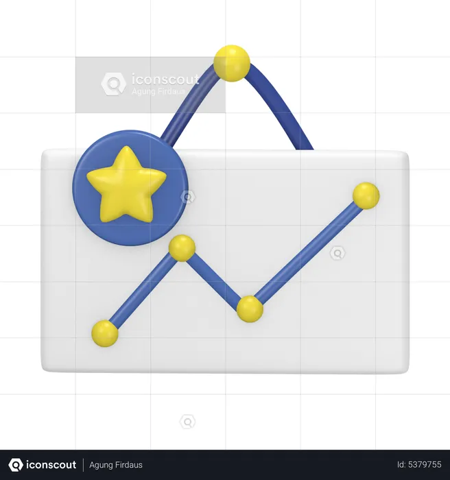 Tableau infographique  3D Icon