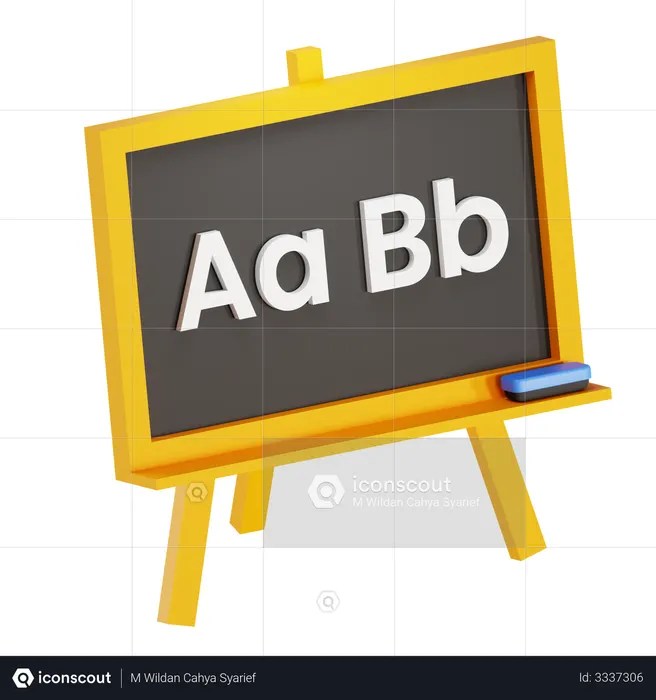 Tableau noir  3D Icon