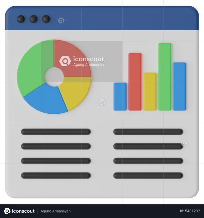 Panel  3D Icon