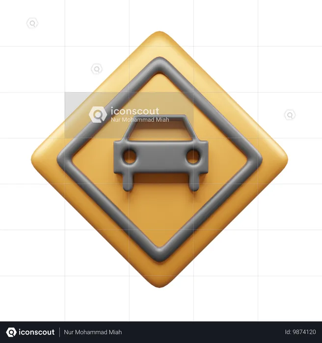 Tablero del coche  3D Icon