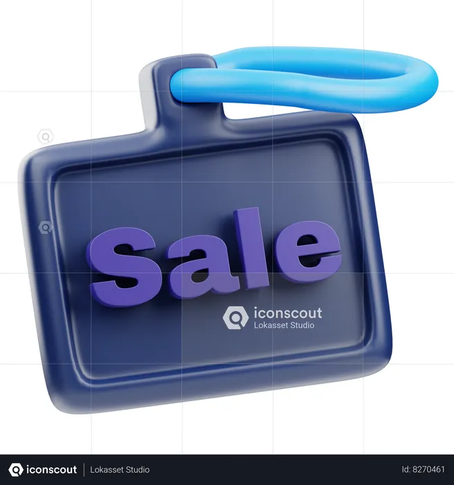 Junta de venta  3D Icon