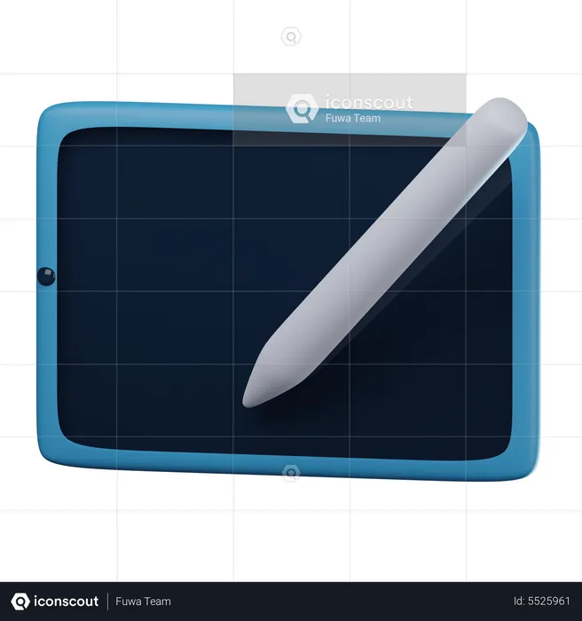 Tablet Design  3D Icon