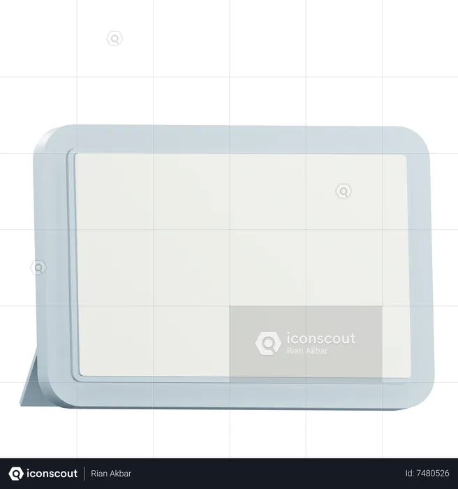 Tablet Mockup  3D Icon