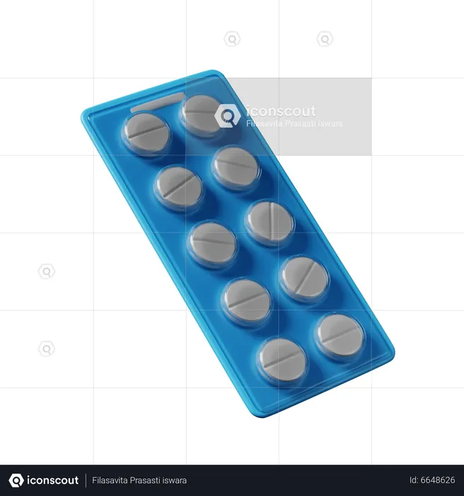 Tablet pack  3D Icon