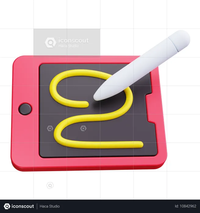 Tablettstift  3D Icon