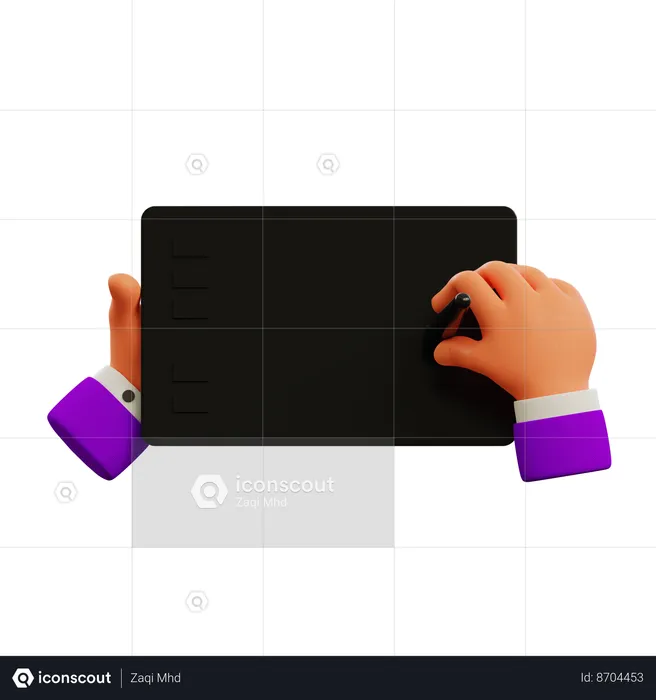 Tablette à dessin  3D Icon