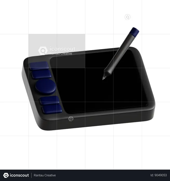 Tablette à dessin  3D Icon