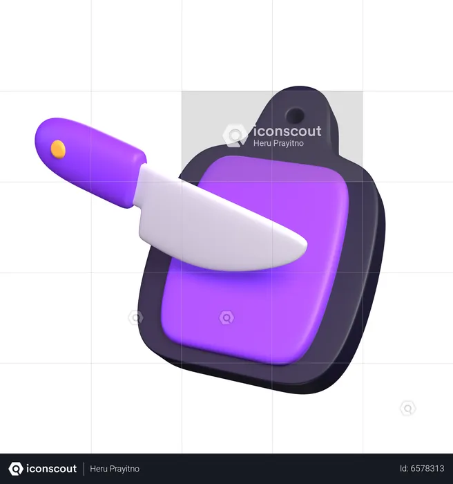 Tábua de cortar  3D Icon