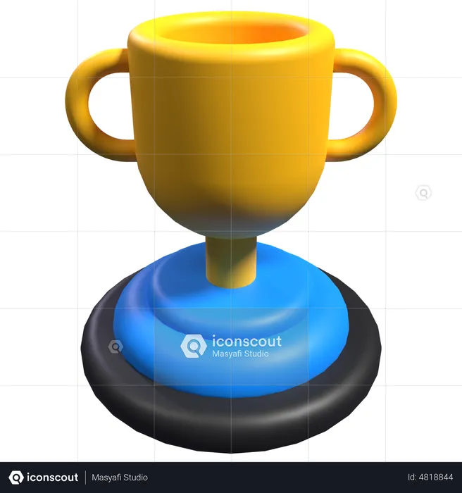 Copa troféu  3D Icon