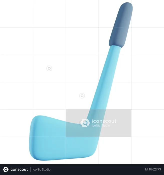 Taco de hóquei  3D Icon