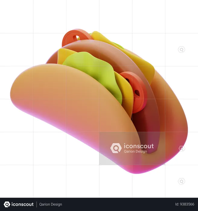 TACOS  3D Icon