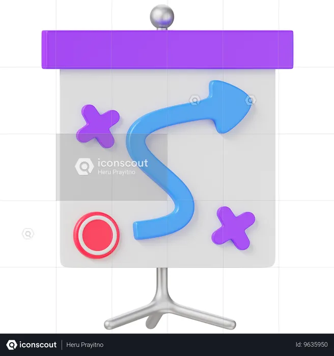 Tactic Presentation  3D Icon