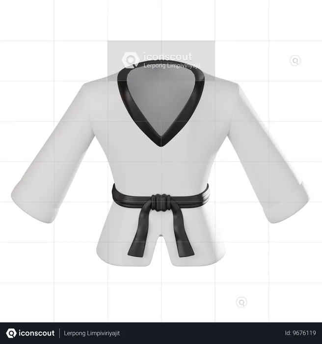 Taekwondo  3D Icon