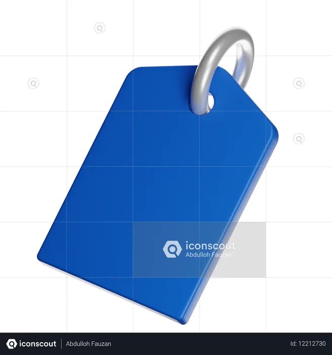 꼬리표  3D Icon