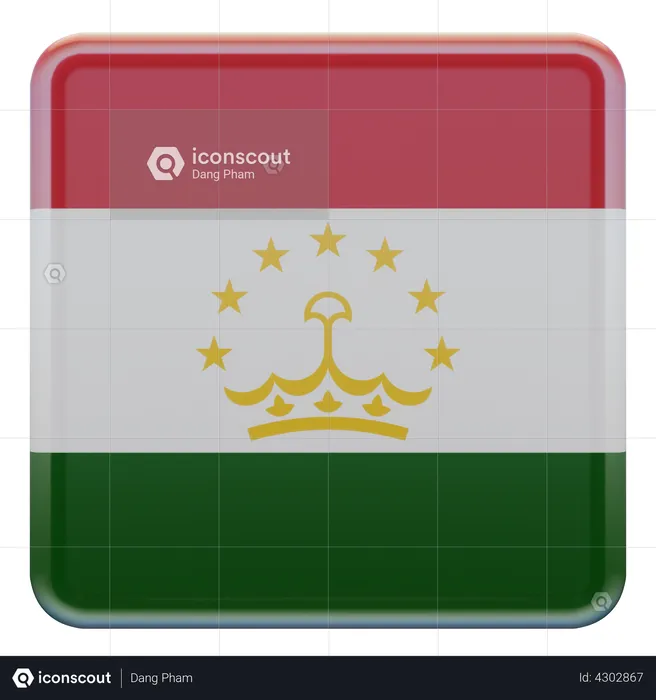 Tajikistan Flag Flag 3D Flag