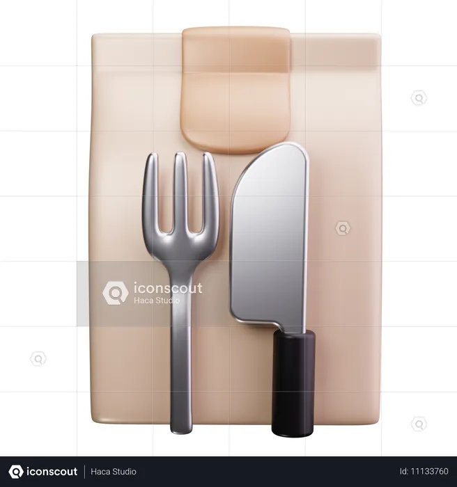 Take Away  3D Icon