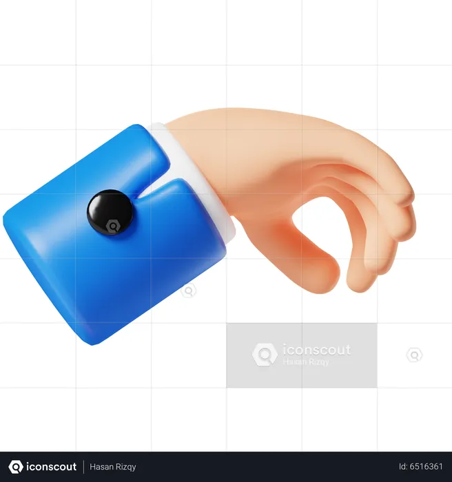 Take Hand Gesture  3D Icon