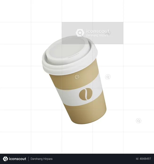 Takeaway Cup  3D Icon