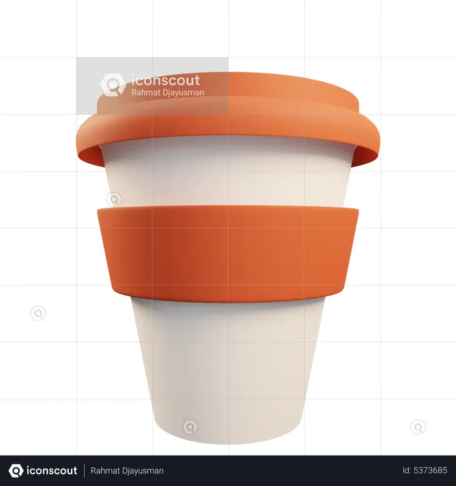 Takeaway Cup  3D Icon
