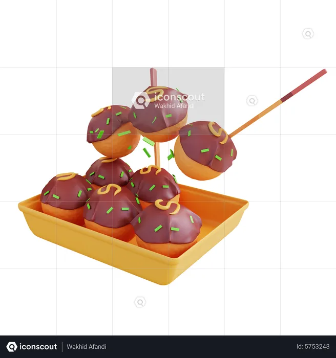 Takoyaki-Essen  3D Icon