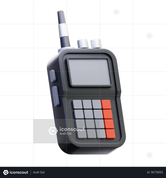 Talkies-walkies  3D Icon