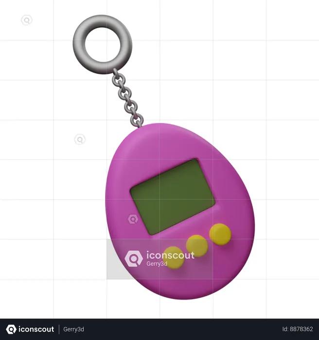 Tamagochi  3D Icon