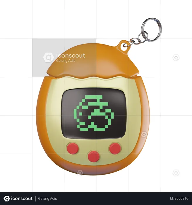 Tamagochi  3D Icon