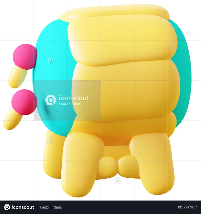 Tambor  3D Icon