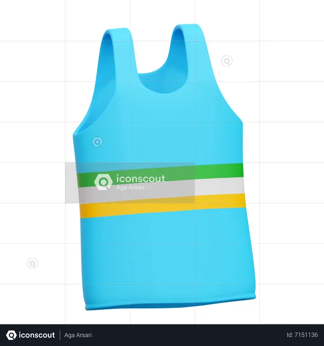 Tank top  3D Icon