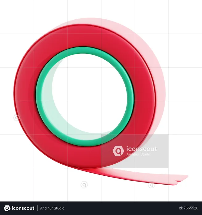 Tape  3D Icon