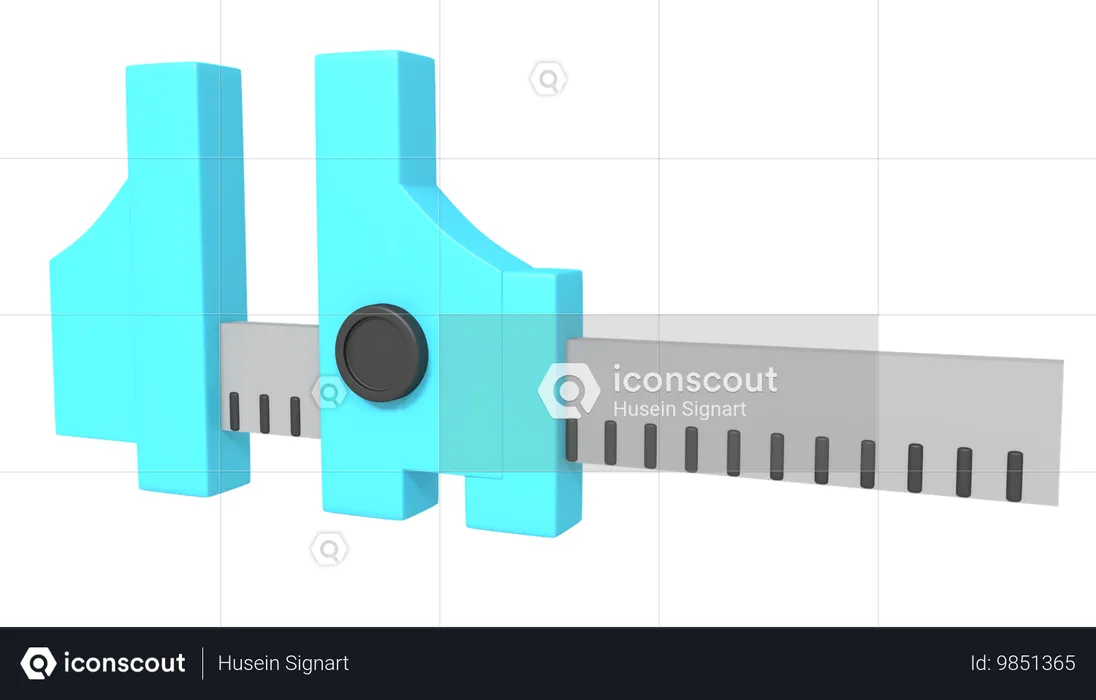 Tape measure  3D Icon