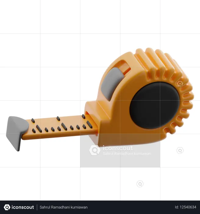 Tape measure  3D Icon