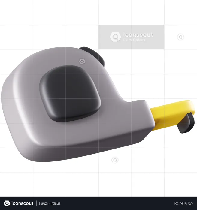 Tape Measure  3D Icon