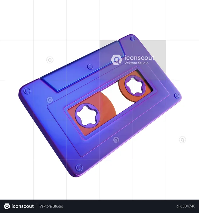 Tape Recorder  3D Icon