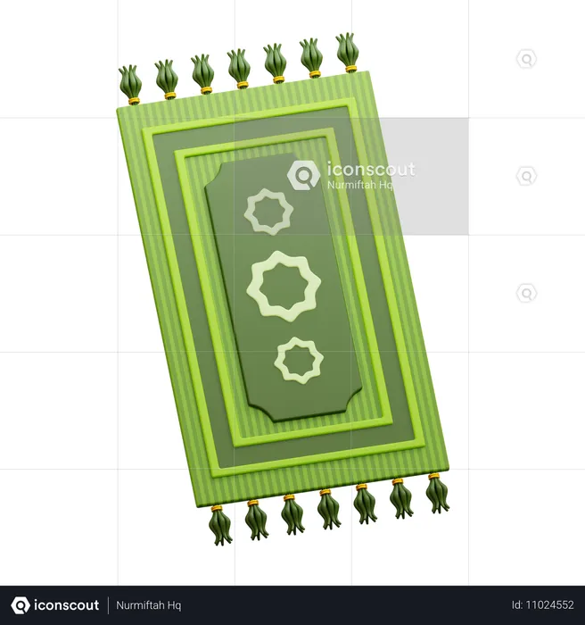 Alfombra para rezar  3D Icon