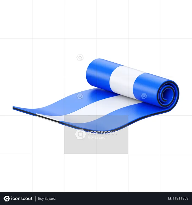 Tapis d'entraînement  3D Icon