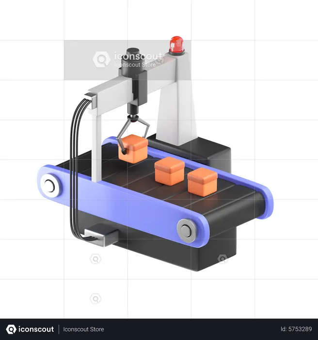 Tapis roulant robotisé  3D Icon