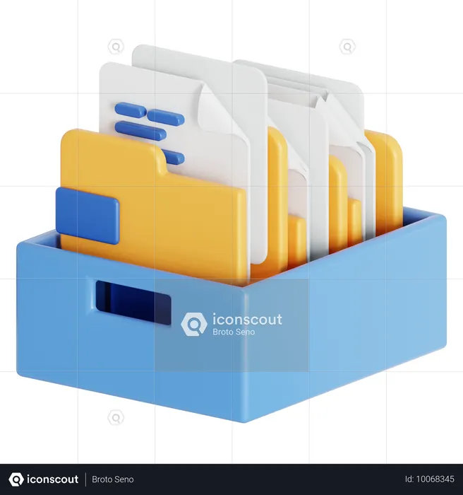 Carga de tarefa  3D Icon