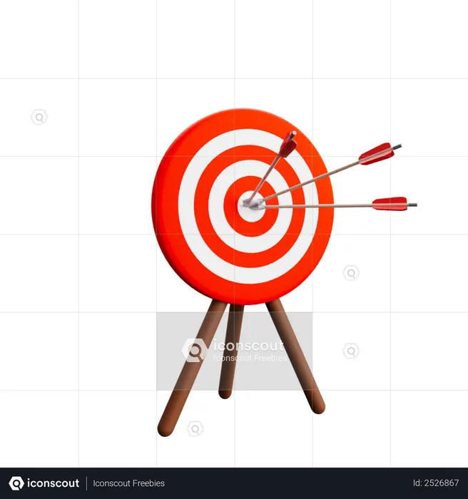 Target  3D Illustration