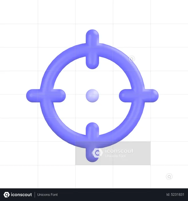 Target  3D Icon