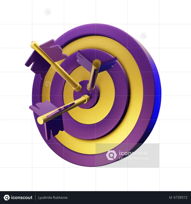 Target  3D Icon