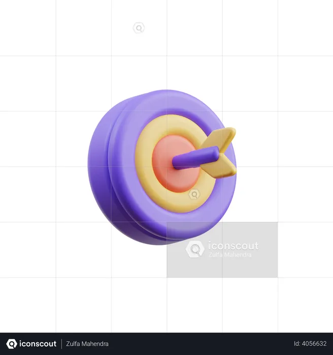 Target  3D Icon