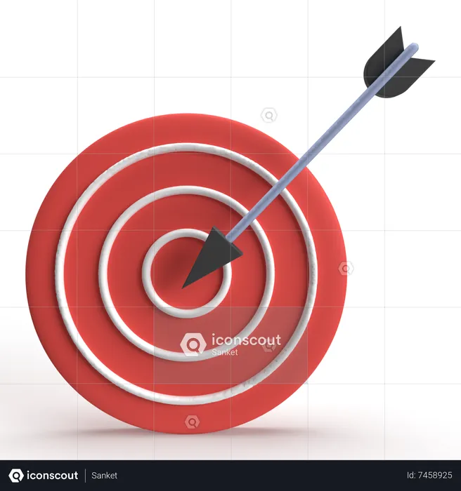 Target  3D Icon