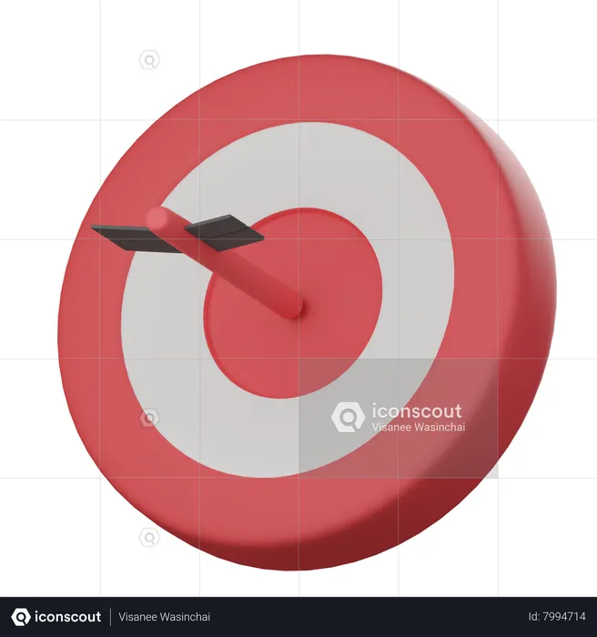 Target  3D Icon