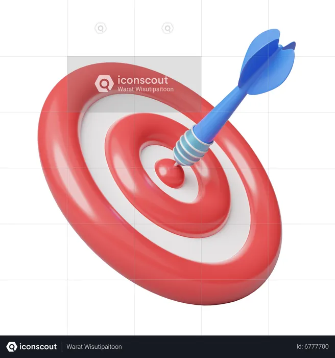 Target  3D Icon