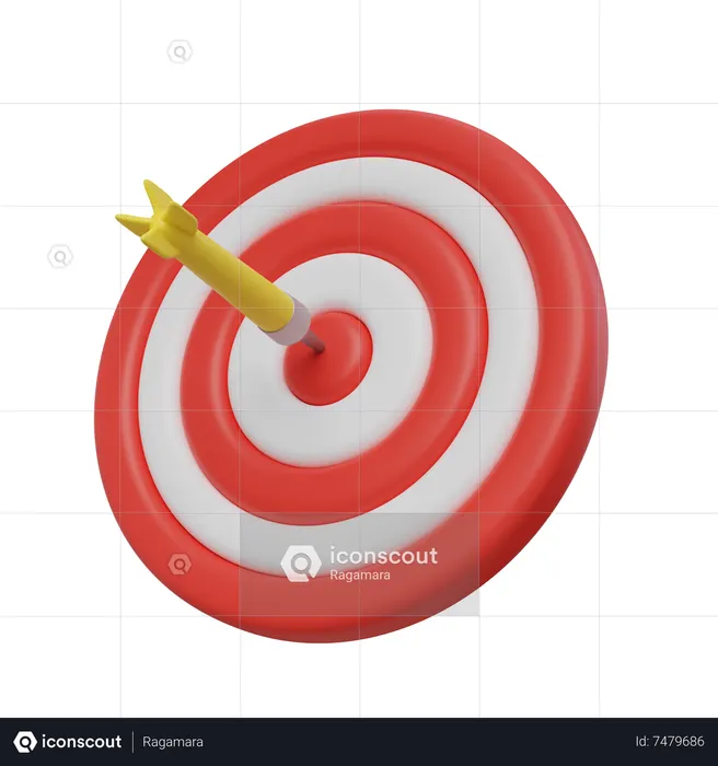 Target  3D Icon