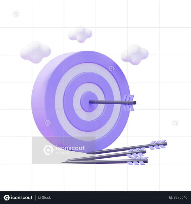 Target  3D Icon